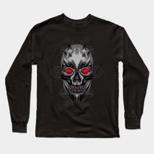 skull head arts Long Sleeve T-Shirt